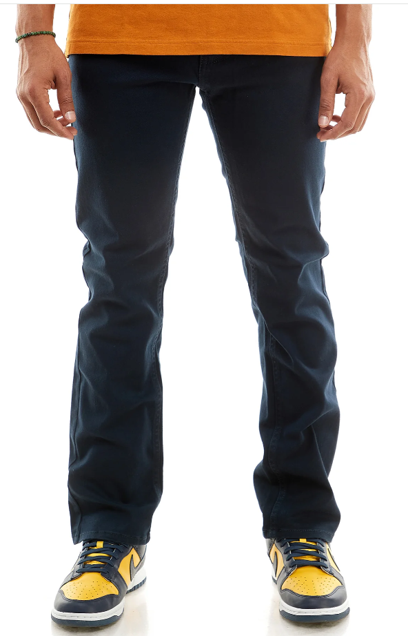 KDNK MEN TWILL SLIM PANTS SS201 JET BLACK