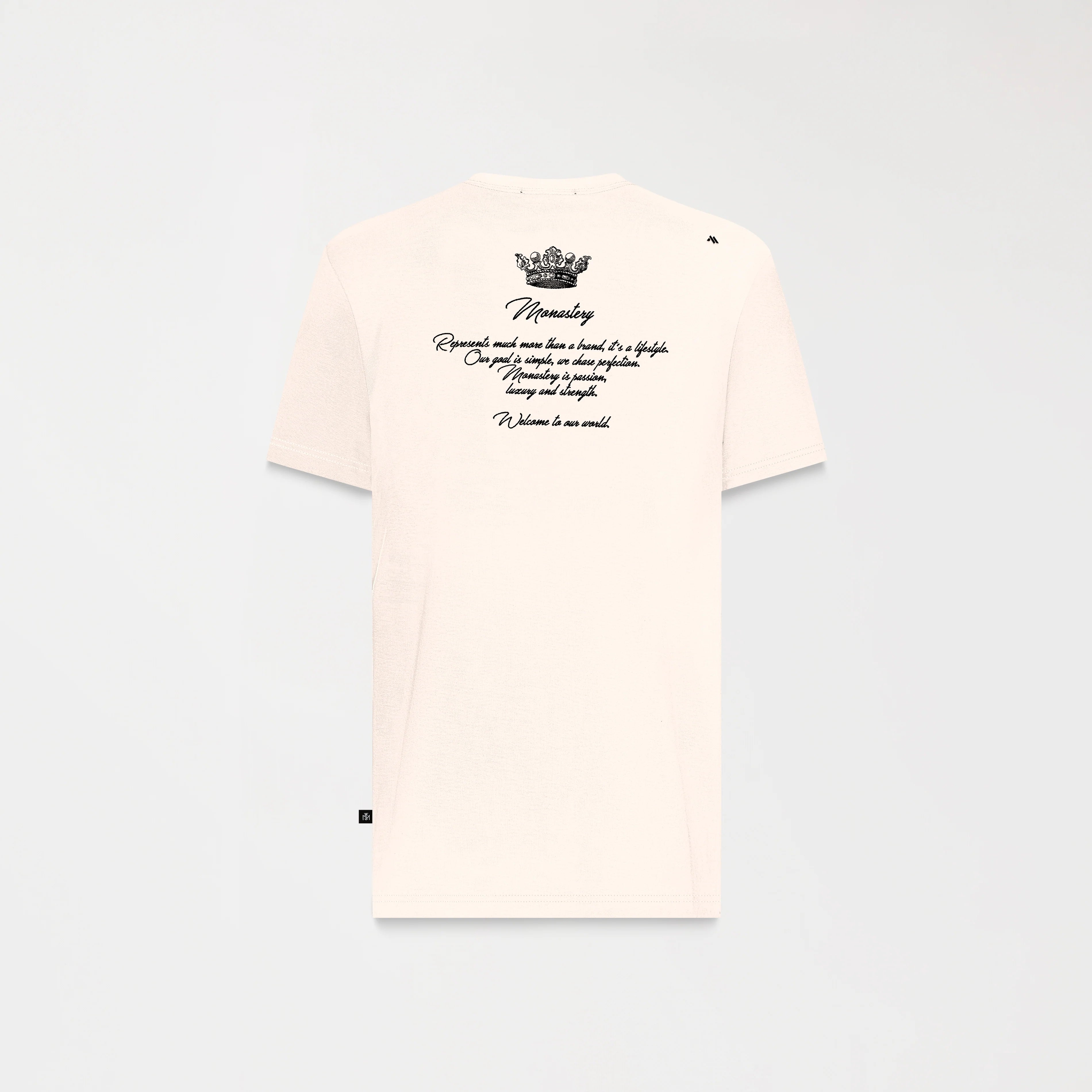 CAMISETA MONASTERY WARSEL HOMBRE GORRA BLANCA GRIS