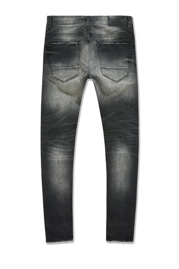 JORDAN CRING PANTS BS BLACK SHADOW SEAN FIT W SHREDS (JS2338)