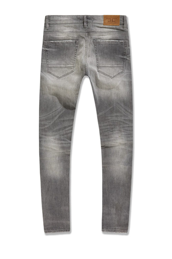 JORDAN CRAING PANTS  KG SMOKED GREY SEAN FIT W SHREDS (JS2337)