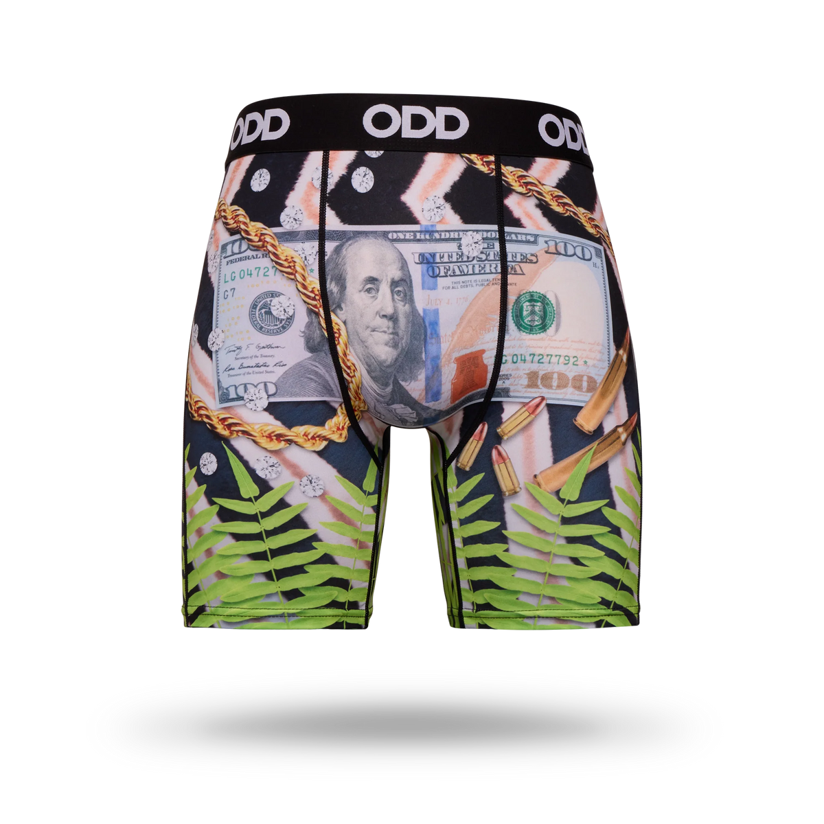 ODD Boxer Safari Money - Mens Boxer Briefs (XU40289MBB)