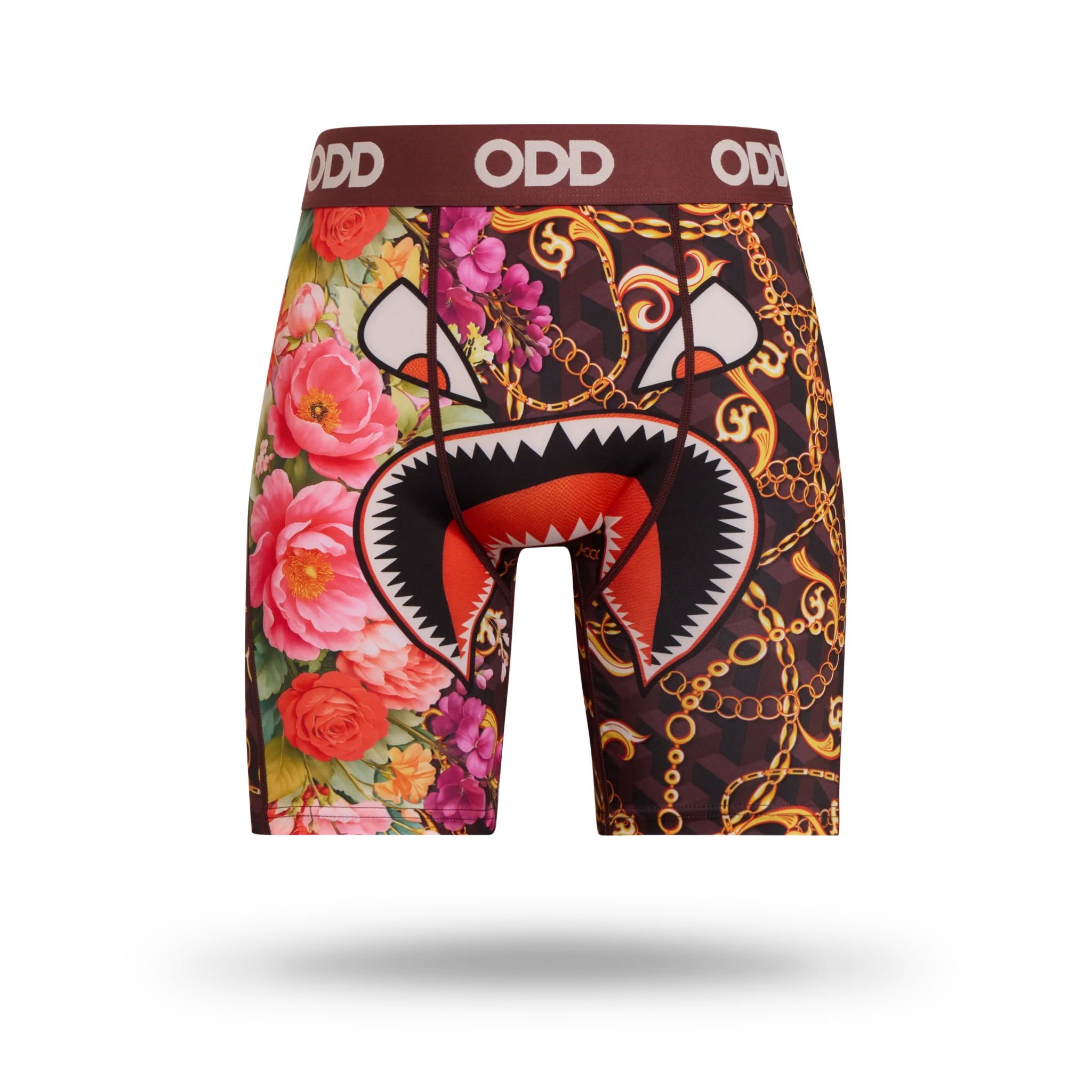 ODD Warplane Designer Floral - Mens Boxer Briefs (XU41569MBB)