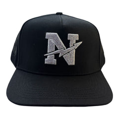 NO RULES " Snapback Cap – BLACK/WHITE  Edition | "N" Logo