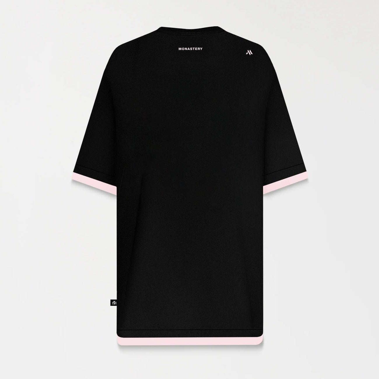 MONASTERY COUTURE ZAHIR T-SHIRT OVERSIZED MEN BLACK
