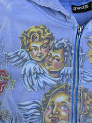 THE SYNDUCATE hoodies  "FAITH" ZIP UP- BBY W (SYNH_16 (3))