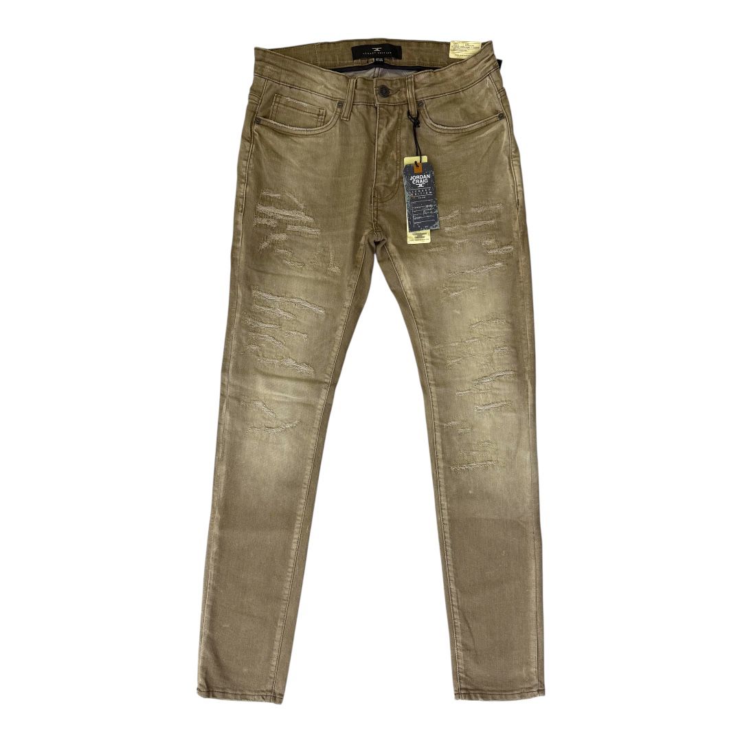 JORDAN CRAIND PANTS CAPPUCCINO COLORED DENIM/STYLE-JS2281R