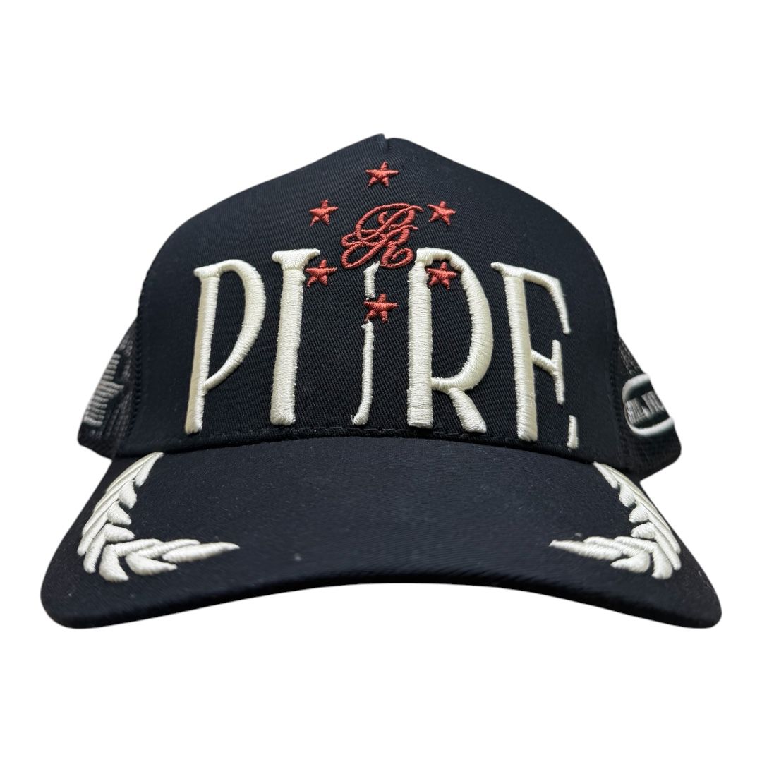 PURE HAT Still Hungry Black Cap (PUR22128-1)