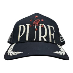 PURE HAT Still Hungry Black Cap (PUR22128-1)