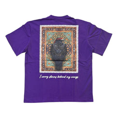 RICH GANG T-SHIRT my rebellion (#OVZ TEE, (BP844)) PURPLE