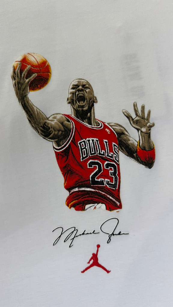 RICH GANG T-SHIRTS MICHAEL JORDAN BULLS (#OVZ TEE, (BP455))