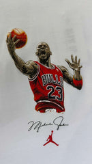 RICH GANG T-SHIRTS MICHAEL JORDAN BULLS (#OVZ TEE, (BP455))