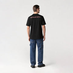 MONASTERY COUTURE DOMUS T-SHIRT MEN BROWN × 1