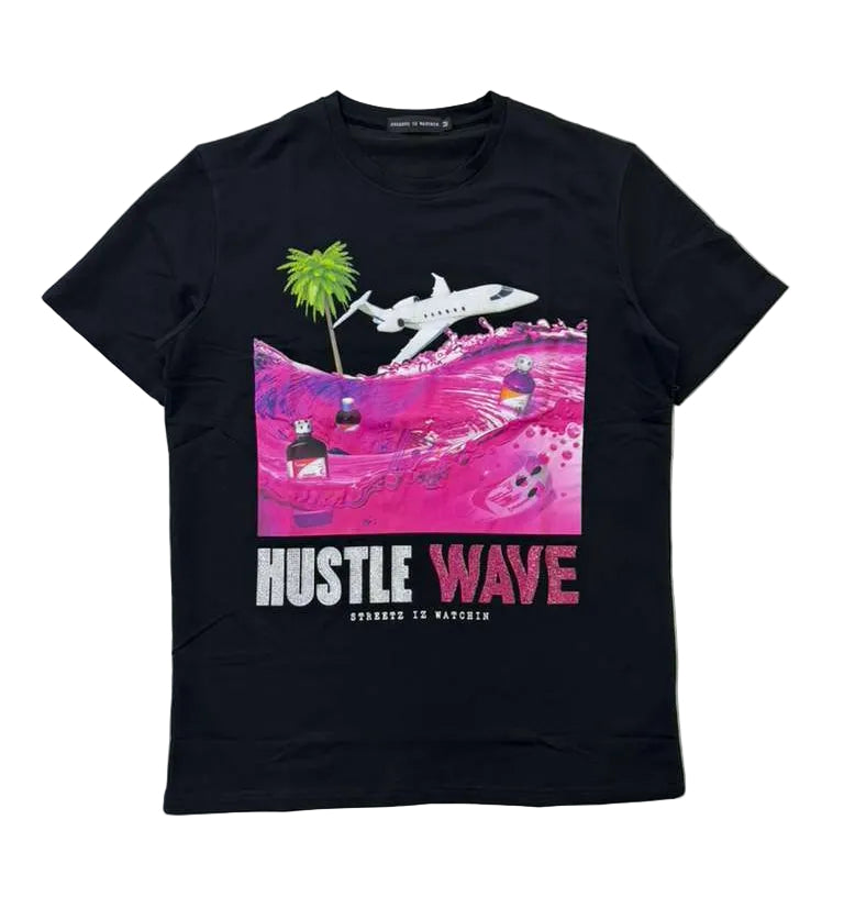 STREETZ IZ WATCHIN t-shirt  HUSTLE WAVE 2 (SIW5127)