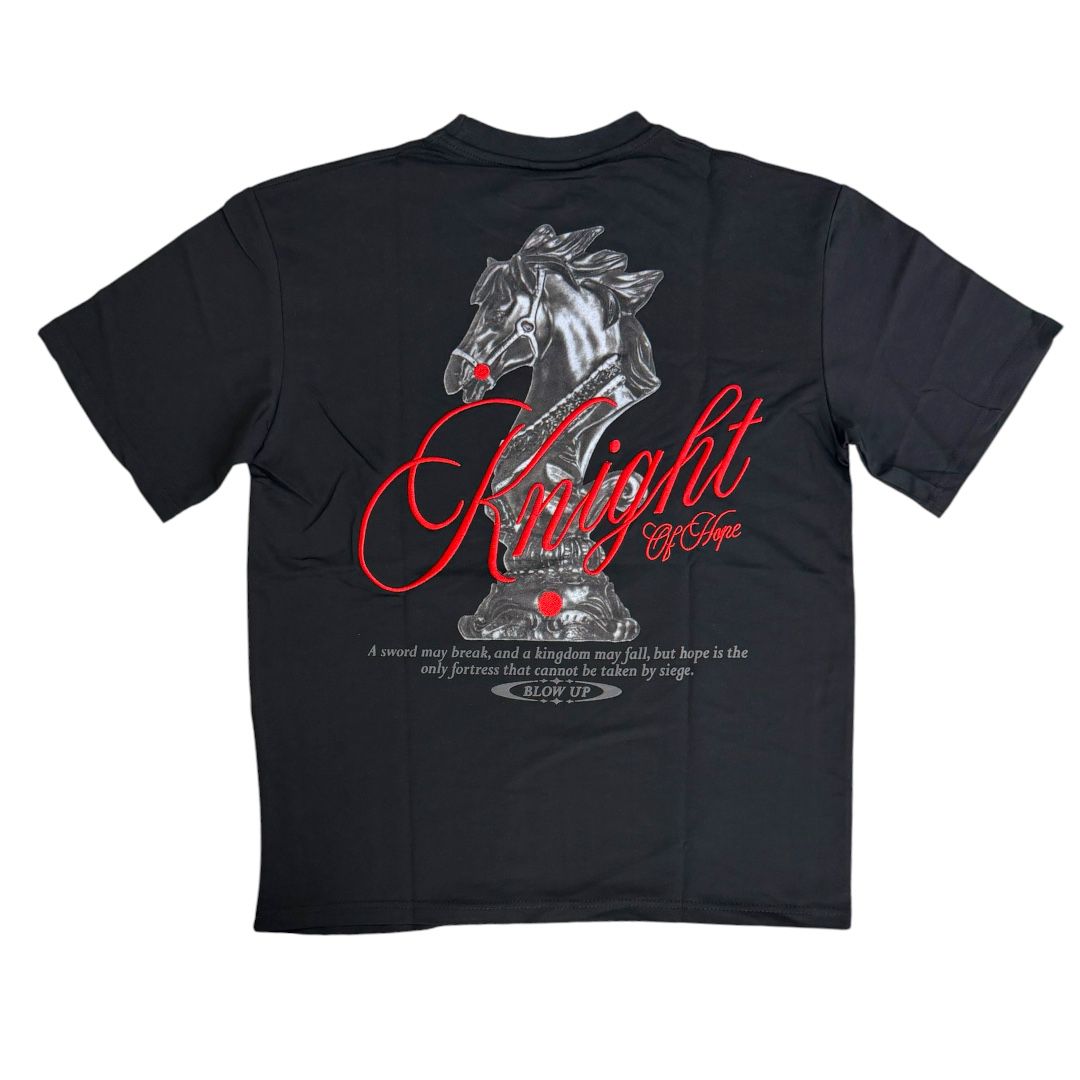 RICH GANG T-SHIRTS BLACK KNIGHT (#OVZ TEE, (BUP143))