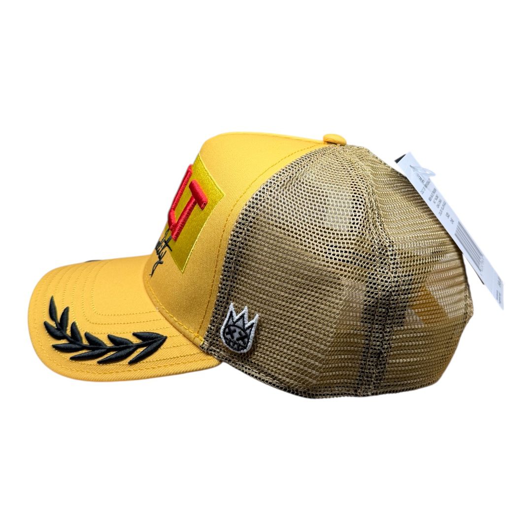 CULT OF INDIVIDUALITY HAT MESH BACK TRUCKER HAT "RACING" (626AC-CH63A)