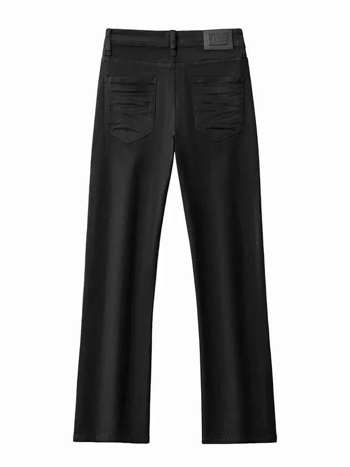 BAROCCO PANTS Style Staple Wide-Leg Denim-Black