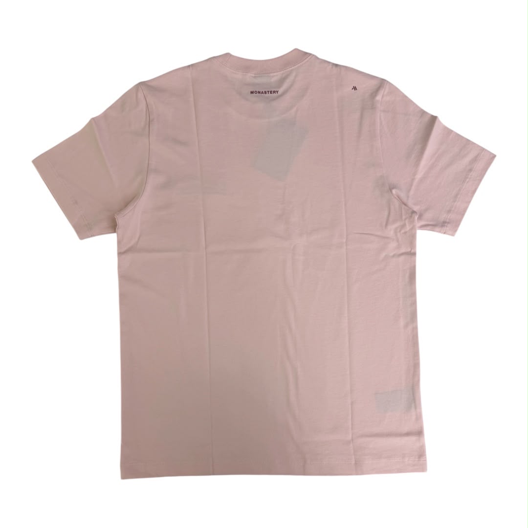 MONASTERY COUTURE ZANKSAR T-SHIRT MEN PINK