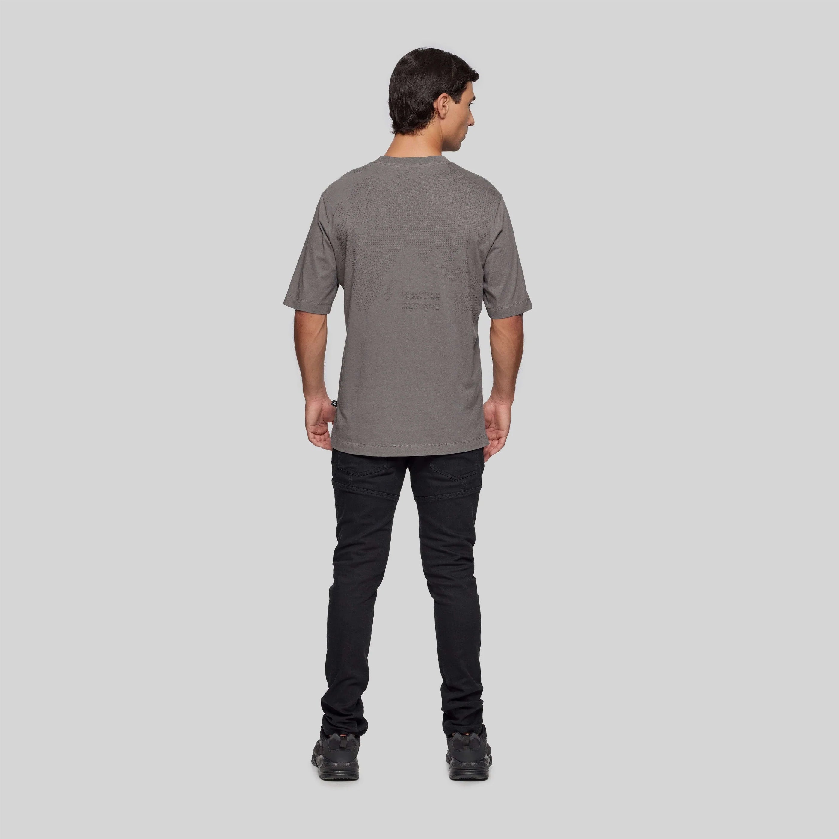 CAMISETA GRIS BALZAN MONASTERIO OVERSIZE