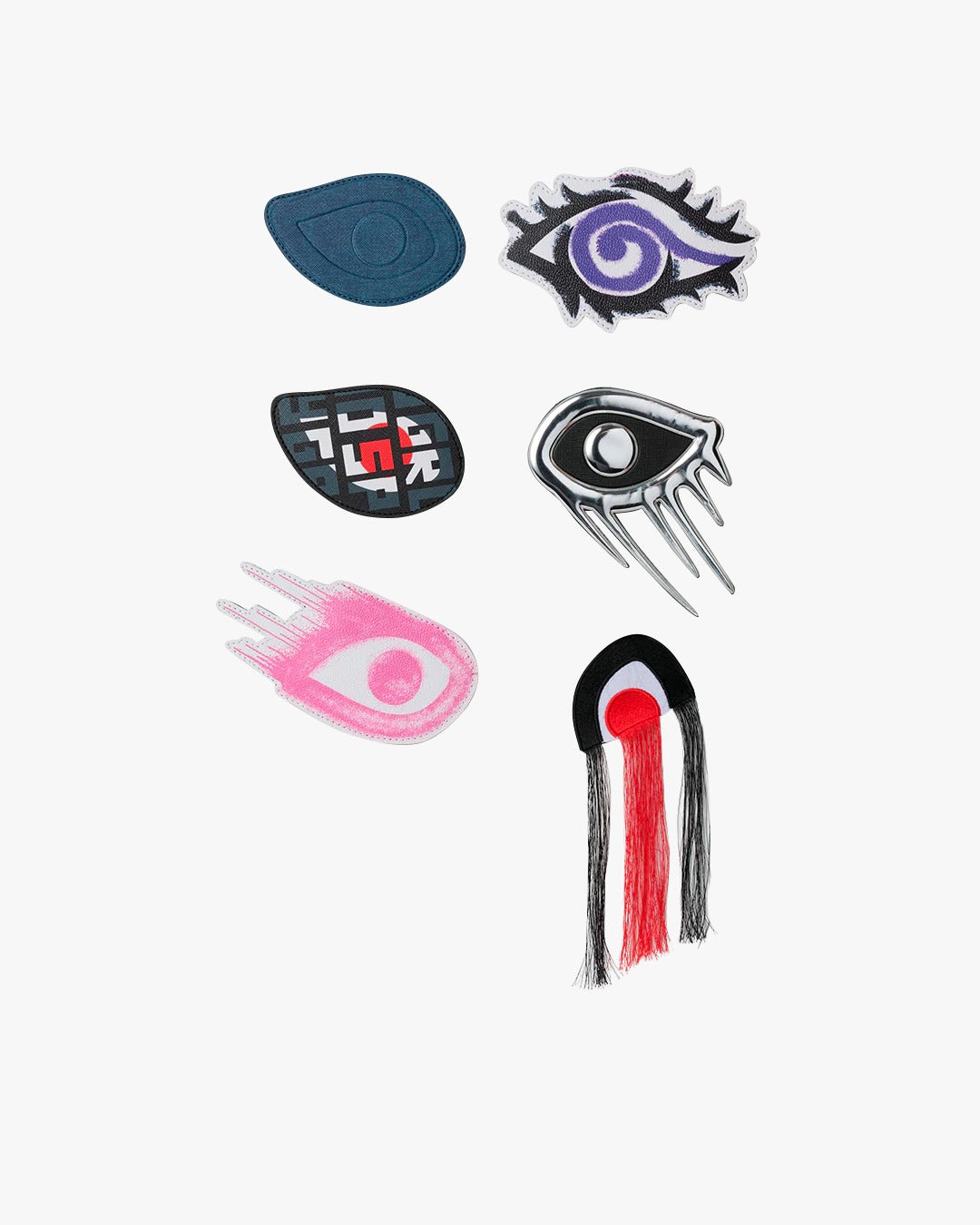 SPRAYGROUND Mood Mode 6 Removable Velcro Eyes Backpack