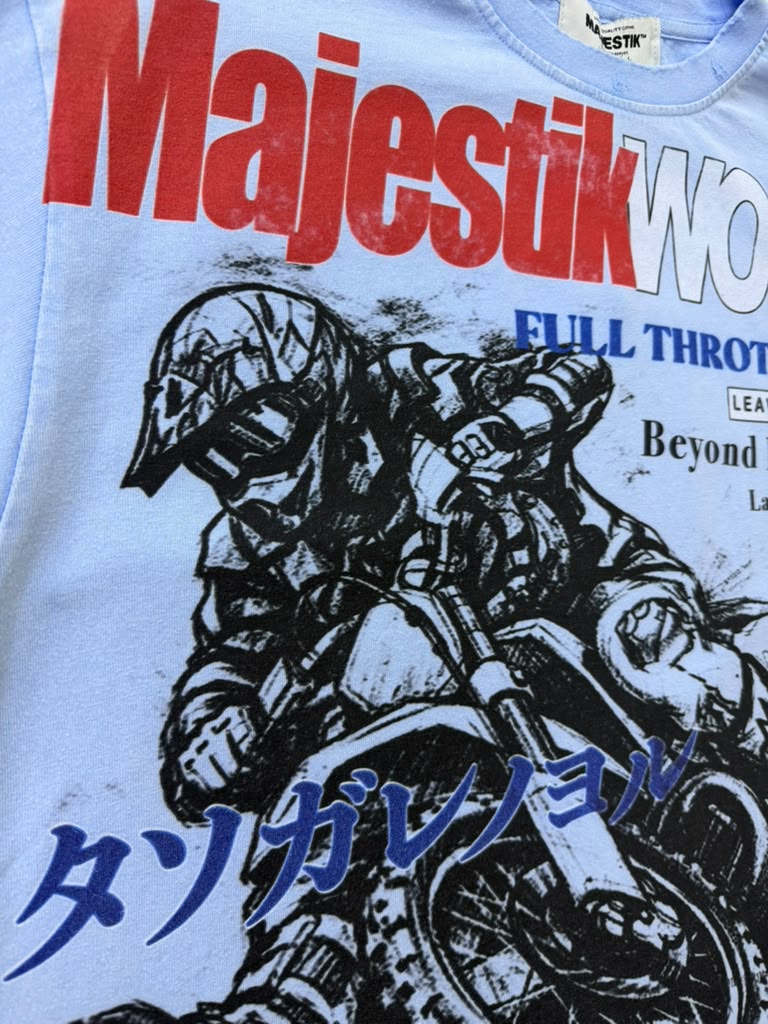 MAJESTIK SOLID BASE DTG PRINTED TEE