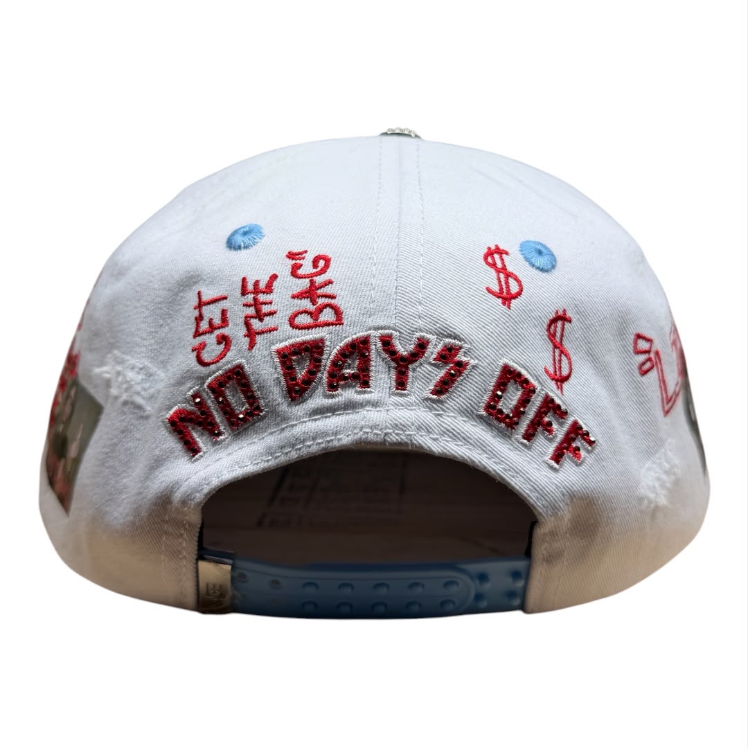 LIFE HUSTLERS hat (LH DESIGNER WHITE)
