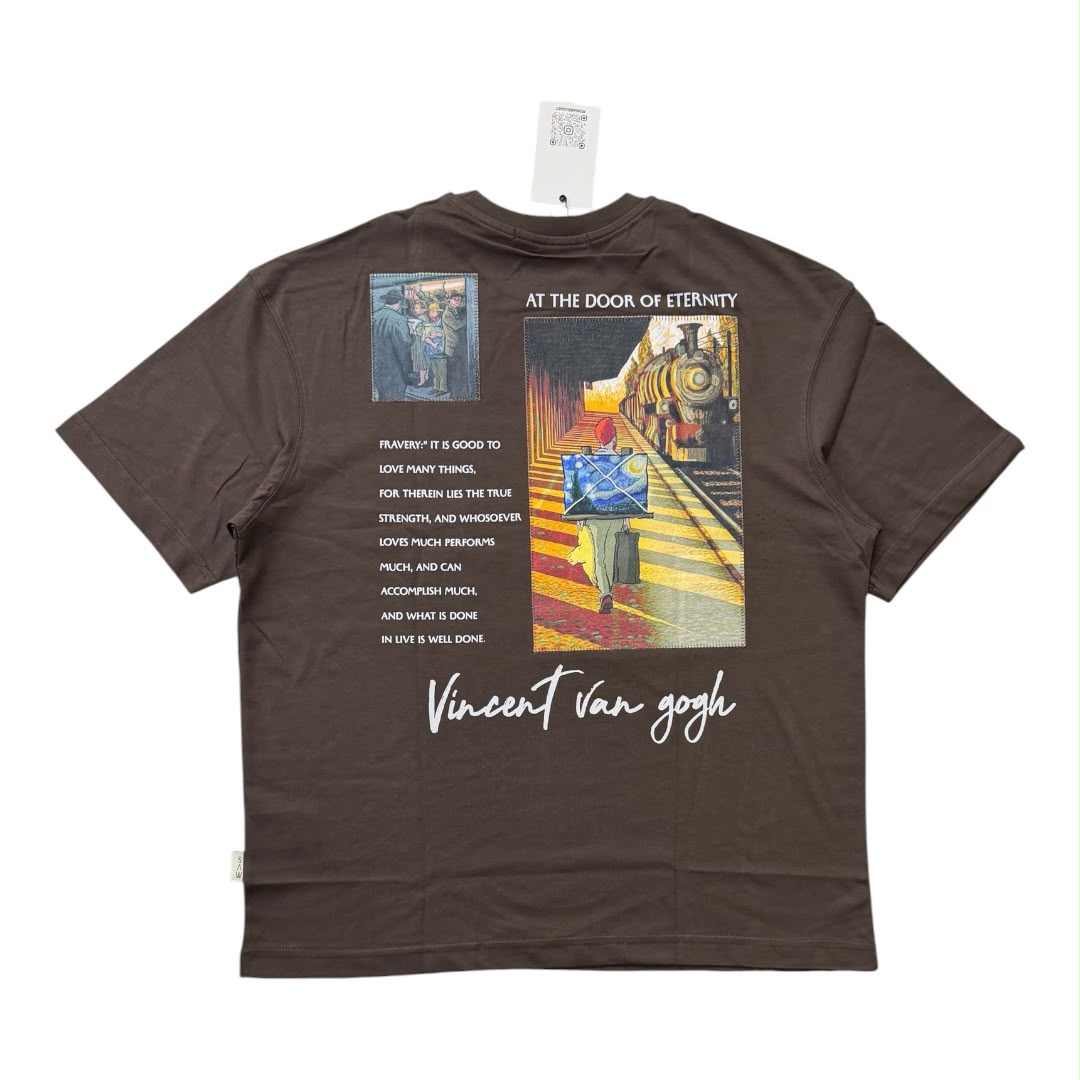 RICH GANG t-shirt VAN GOGH (#OVZ TEE, (SW6))