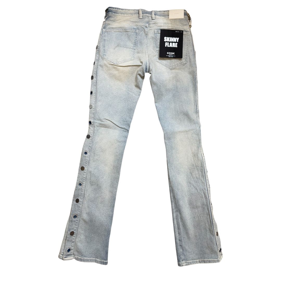 KDNK STUDDED JEANS KND4914-LT.BLUE