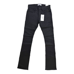 LIQUID CRYSTAL PANTS STACKED & CRYST JET BLACK JTF2333A