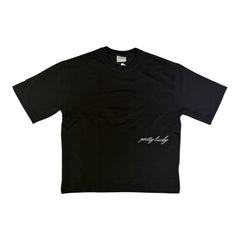 RICH GANG T-SHIRTS LUCKY  BLACK (#OVZ TEE, (MK73))