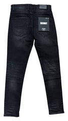 KDNK PANTALONS KND4945-JEANS NOIRS DÉCHIRÉS