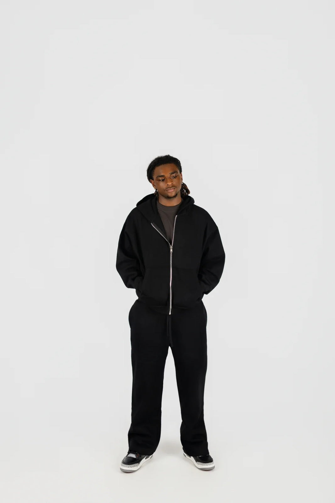 SET Fleece Zip Up and Sweatpants
