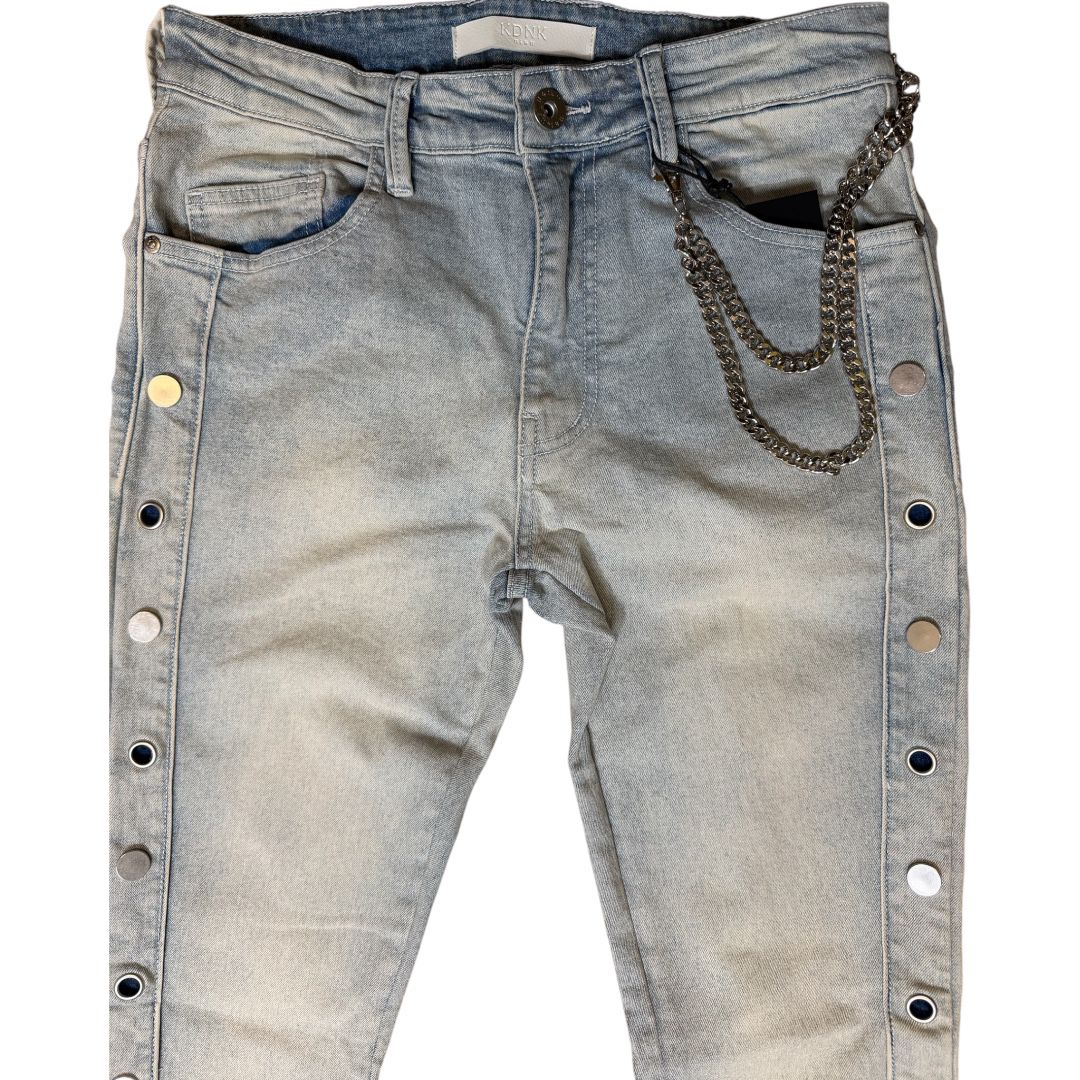 KDNK STUDDED JEANS KND4914-LT.BLUE