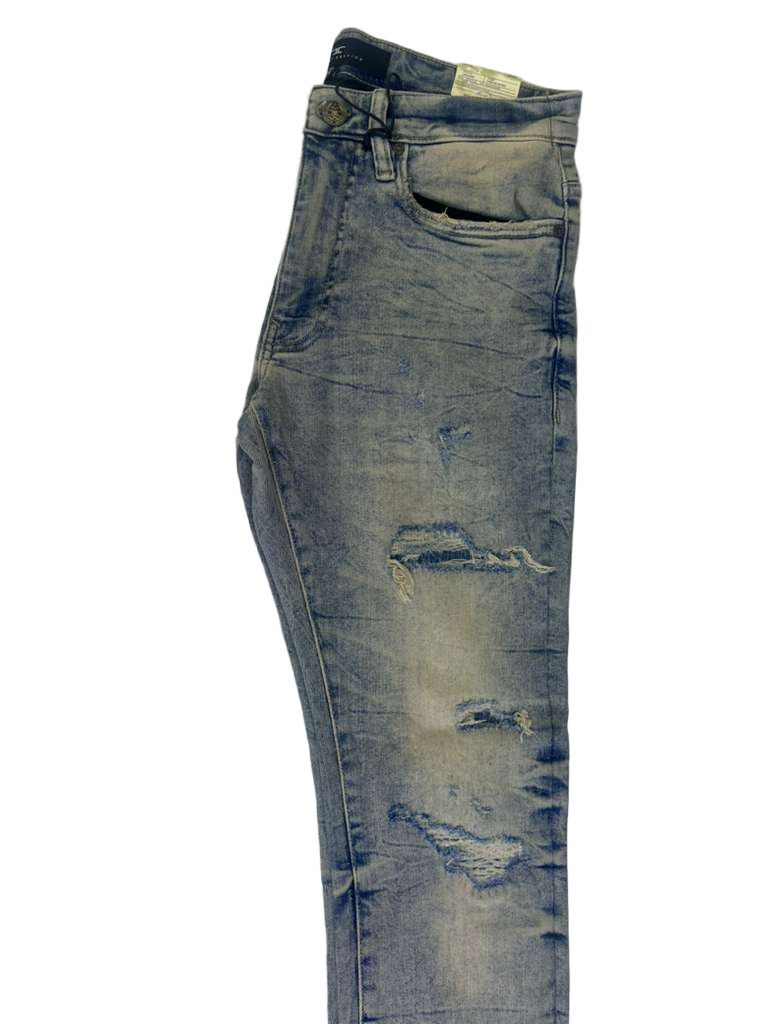 PANTALON LEGACY EDITION RIP AND REPAIR SEAN FIT COUPE CRÉME JS5220R