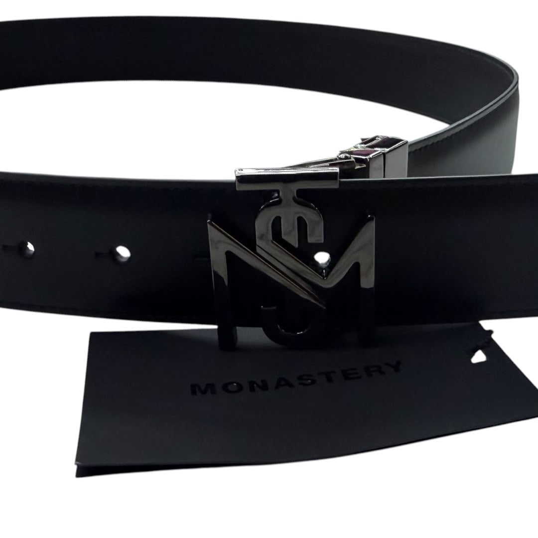 MONASTERY COUTURE BELT black