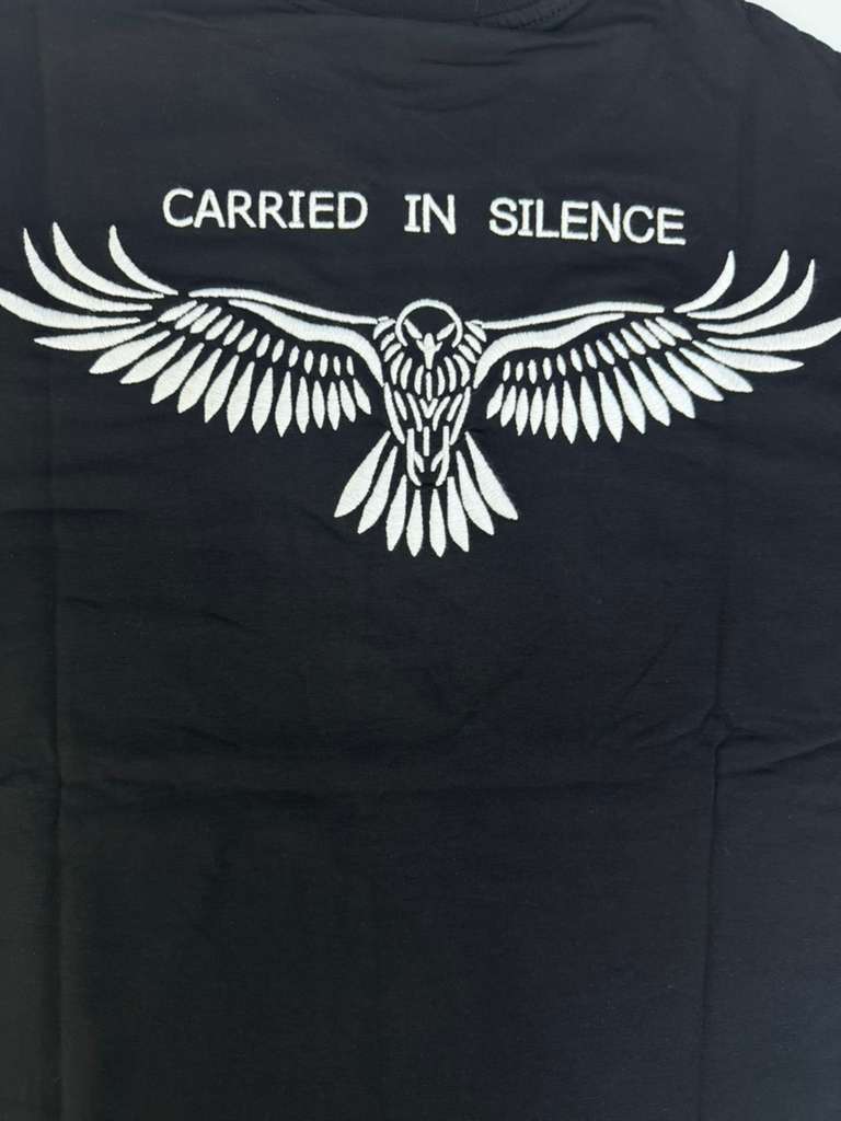 RICH GANG T-SHIRTS CARRIED IN SILENCE (#OVZ TEE, (ESC76))
