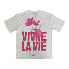 RICH GANG T-SHIRTS VIVRE LA VIE ESSENCE (# OVZ TEE, (LG28))