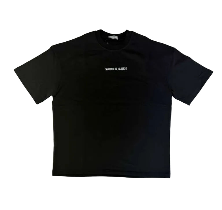 RICH GANG T-SHIRTS CARRIED IN SILENCE (#OVZ TEE, (ESC76))