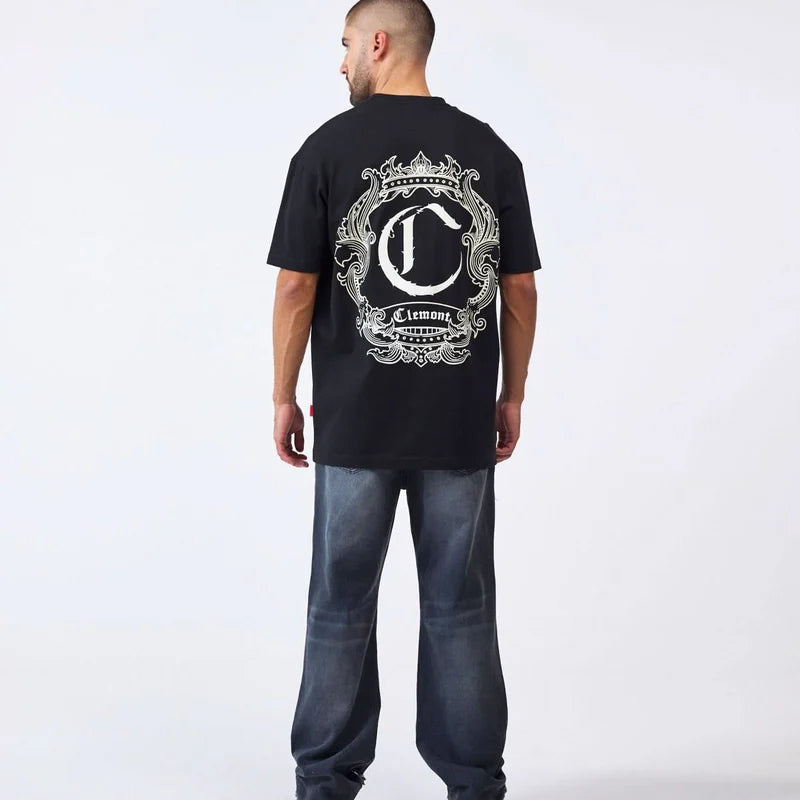 CLEMONT GIOIOSO T-SHIRT MEN BLACK