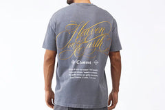 CLEMONT inquientante t-shirt men dark grey