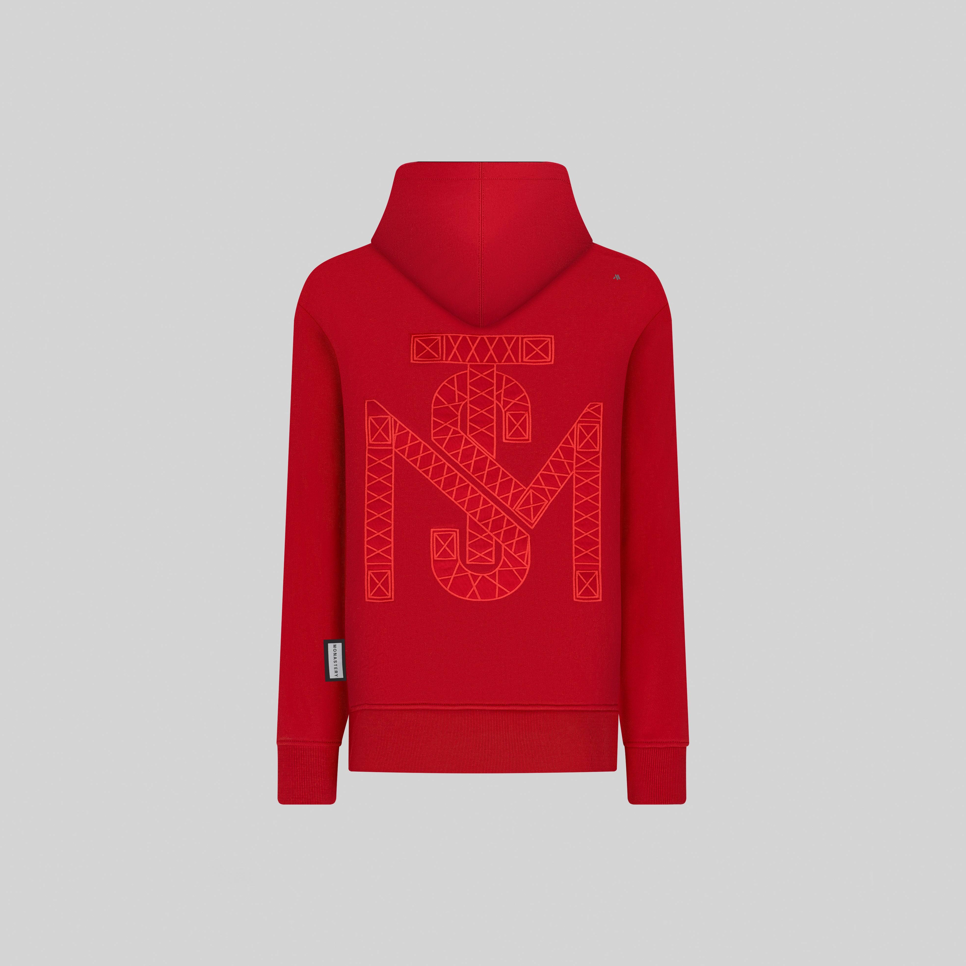SUDADERA CON CAPUCHA ROJA MONASTERIO CASANDRO 1400904338