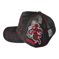REYES HAT siempre con dios black/red