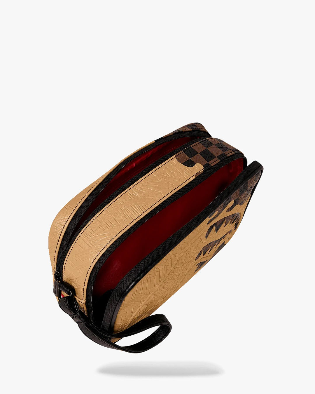 SPRAYGROUND Designer Drip Effect Toiletry Bric