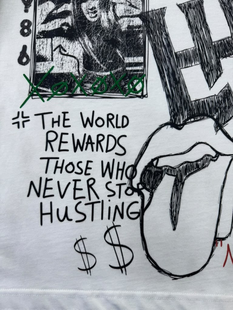 LIFE HUSTLERS t-shirt LH 'ROLLING TEE