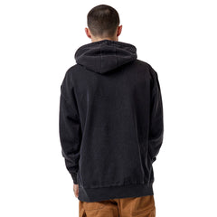 Sudadera con capucha vintage para adultos Smart Blanks, color negro 