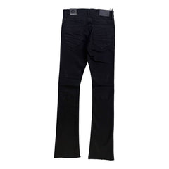 JORDAN CRAIG PANTS BLACK STACKED FIT CLEAN INSEAM JTF990