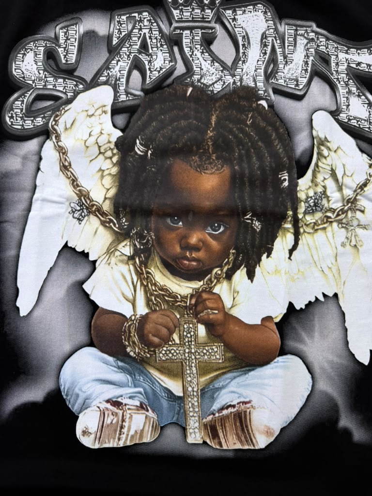 RICH GANG t-shirt  YOUNG SAINT (#OVZ TEE, (RG207))