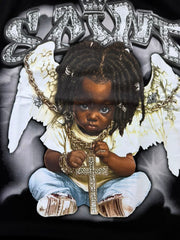 RICH GANG t-shirt  YOUNG SAINT (#OVZ TEE, (RG207))