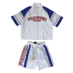 FOREVERSITUATED fs short set white/blue