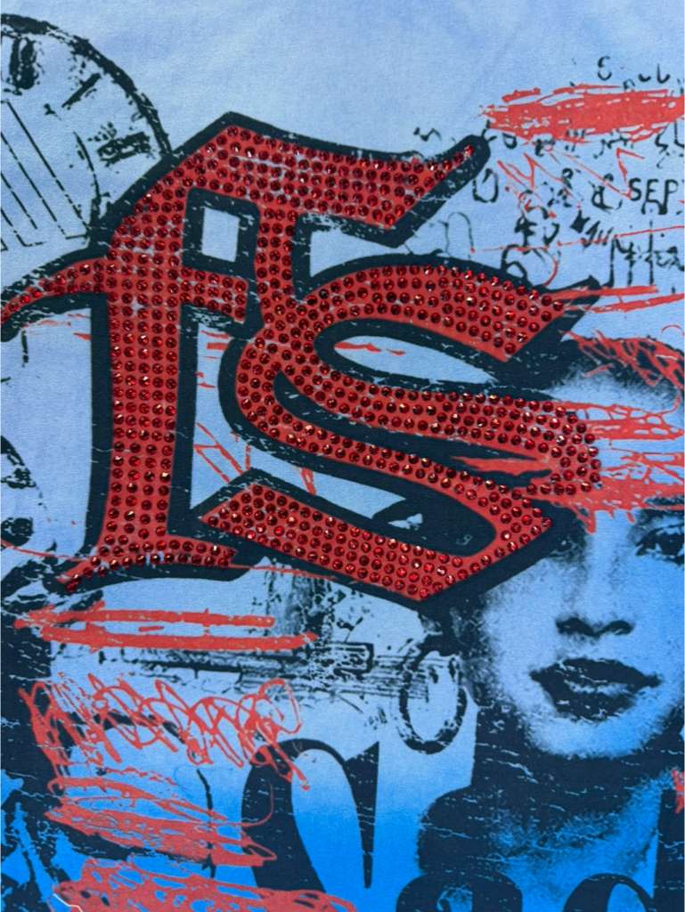 FOREVERSITUATED t-shirts blue/red