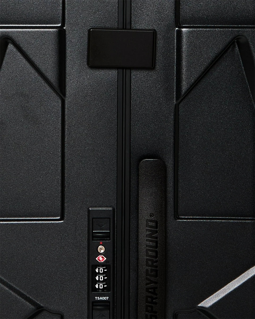 SPRAYGROUND GOLD BRICK DRIP FULL-SIZE LUGGAGE